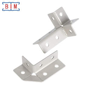 Groothandel 6-gaats 2D Unistrut fitting driehoekige beugel thermisch verzinkt 90 graden seismische connector BIM merk - Product Image 3