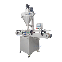 Machine de remplissage automatique de poudre de protéines de coco en bouteilles et bocaux de 100 à 1000 g avec vis sans fin - Prix