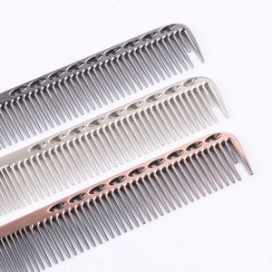 Professional Stainless Steel Salon Styling Cutting Comb with Hair <b>Smoothing</b> Massage <b>Brush</b> Function Custom Brand Promotional Gift - Product Image 4