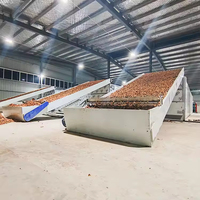Séchoir à bande multi-couches en maille KR pour fumier animal, machine de séchage à air chaud pour aliments