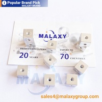 MALAXY aluminium Six faces bloc de fixation connecteur carré M3 M4 M5 M6 aluminium Cube affichage connecteur support Triangle écrou