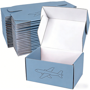 Boîte postale en <span class=keywords><strong>carton</strong></span> coloré, emballage en papier, boîte en papier écologique, boîte en <span class=keywords><strong>carton</strong></span> ondulé <span class=keywords><strong>pour</strong></span> l'expédition de vêtements - Product Image 5