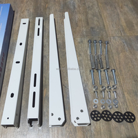Support mural pour condenseur, galvanisé, pliable, robuste, pour unité extérieure de climatiseur mini-split, taille OEM personnalisée