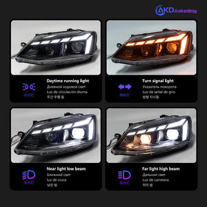 Volkswagen Touran 11-18 luces de circulación diurna LED modificadas montaje de faros LED de dirección de agua para Sagitar - Product Image 5