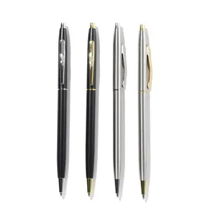 Simple and Smooth Writing Low Price Ball Pen Metal Pen