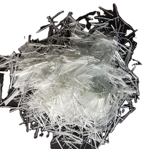 Fil haché en fibre de verre blanc sans alcali-Fil dur avec des longueurs aléatoires pour les applications de construction - Product Image 5