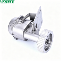 Détecteur de glissement pour convoyeur VKSELE DH-III en acier inoxydable 304, type poulie, avec interrupteur de surveillance de vitesse zéro, IP65, AC220V/DC24V, SPDT, 60W