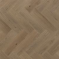 Suelos de roble al por mayor, estilo espiga de tablones anchos, tablas de madera de gran formato para oficina
