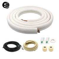 Tuyau flexible isolé cuivre-aluminium, tube de raccordement étanche pour climatiseur split, pièces de rechange HVACR, vente en gros OEM
