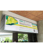 Eye-catching Durable Blockout Vinyl <b>Poster</b> with Anti-seepage Layer for Indoor & Outdoor Advertising Displays - Product Image 1