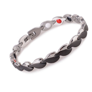 Bracelet magnétique, Bracelet de soins de santé magnétique détachable Oem/ODM de haute qualité à la mode en hématite pour homme - Product Image 2