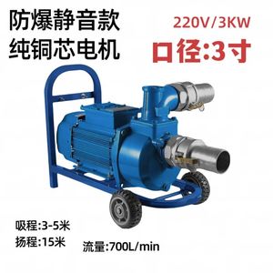 Dizel ve benzin için 3 inçlik yağ pompası, 220 volt voltaj - Product Image 5