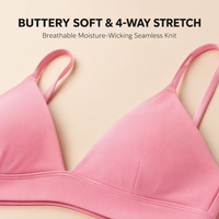 Sport Bra Wanita Sensasi Tanpa Kawat dengan Tali Silang di Punggung - Bernapas, Cepat Kering, untuk Yoga, Lari, dan Gym, Dilengkapi Bantalan yang Dapat Dilepas