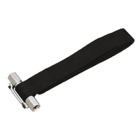 Clé à sangle pour filtre à huile de haute qualité, capacité 300 mm, entraînement 3/8" 1/2", garantie 3 mois, sangle en nylon extra large, fabriquée en Chine/Taïwan