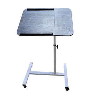 Mesa Auxiliar Neumática Ajustable en Altura, con Ruedas, para Cama, Café, Portátil, Ergonómica, para Oficina y Trabajo - Product Image 4