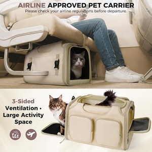 Lightweight Crossbody Pet Carrier - Breathable Handheld Bag for Small & Medium Dogs - Product Image 3