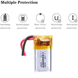 Lityum polimer pil 3.7V 55mah 301025 lipo litre enerji pil ı ı ı ı ı ı ı ı ı ı ı ı ı ı ı ı ı ı ı ı-polimer pil paketi akıllı saat - Product Image 4