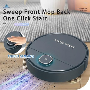 Robot Aspirador Inteligente con Función de Fregado, Limpieza con un Clic, Sensor Táctil, para Hoteles, Oficinas y Hogares - Product Image 1