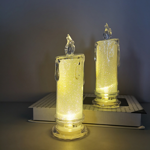 Bougies de souvenir religieuses lumineuses transparentes <span class=keywords><strong>à</strong></span> piles BESTSUN en gros, bougies commémoratives Led - Product Image 2