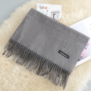 Pashminaファッション大きな長いタッセルカスタム冬用スカーフ - Product Image 6