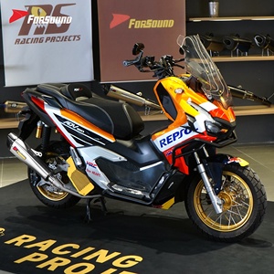 โรงงานฟอร์ซาวนด์ <span class=keywords><strong>ราคา</strong></span>ขายส่ง ท่อไอเสียรถสกู๊ตเตอร์ฮอนด้า <span class=keywords><strong>ADV160</strong></span> Torch Gemini รุ่นดัดแปลงส่วนกลางด้านหน้า สำหรับรถแข่ง พร้อมอุปกรณ์เสริม - Product Image 3