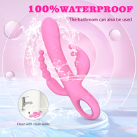 Ylove Vibrateur Féminin en Silicone Souple pour Stimulation Vaginale, Jouet Sexuel pour Couple, Vibrateur Lapin, Vente en Gros Usine