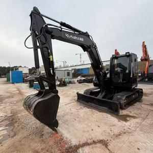 Excavadora de cadenas Kubota KX185 usada a precio accesible, bien mantenida, bajo consumo de combustible, para obra de construcción - Product Image 1