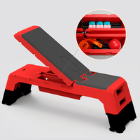 Plataforma de entrenamiento ajustable Entrenador Ejercicio aeróbico Plataformas de paso Adecuado para ejercicio en interiores