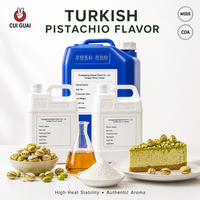 Essence aromatique concentrée liquide OEM ODM sur mesure saveur pistache turque pour l'industrie de la pâtisserie, arôme de noix torréfiées