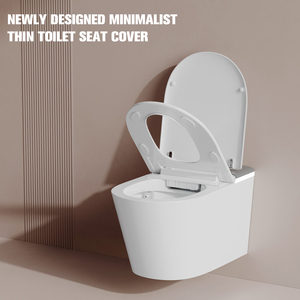 MUBI <span class=keywords><strong>WC</strong></span> intelligent <span class=keywords><strong>suspendu</strong></span> mural avec bidet intégré, siphon en P, et télé<span class=keywords><strong>commande</strong></span> - Product Image 5