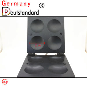 Profesyonel ticari 10cm yapışmaz elektrik krep makinesi Snack fırın aperatif ekmek kek Waffle otomatik krep koni için yeni - Product Image 2