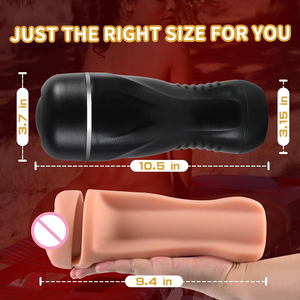 2 in 1 erkek Masturbator fincan gerçekçi vajina cep kedi Penis eğitim Men tor erkek Stroker yetişkin seks oyuncakları erkekler için - Product Image 6
