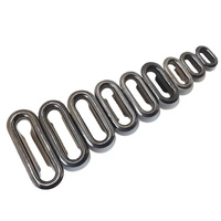 Accessoire de forme ovale de vêtement personnalisé de haute qualité SAS oeillet en métal en laiton pour vêtement et chaussures
