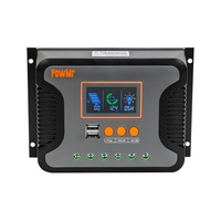 Contrôleur de charge de panneau solaire Pstar-30A Pstar-60A Pstar-80A avec 2 ports USB intégrés, contrôleur PWM 12/24/36/48V
