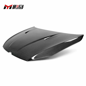 폭스 바겐 골프 7.5 Mk7 R RZ 스타일 엔진 커버에 대한 자동차 수정 액세서리 탄소 섬유 엔진 후드 커버 - Product Image 1