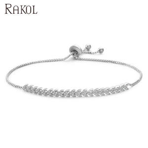 Pulsera Ajustable de Cristal para Mujer Rakol BP2060 - Product Image 5