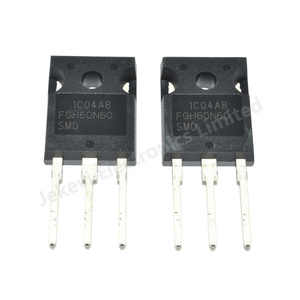 Jekevi ทรานซิสเตอร์ IGBT FGH60N60SMD เป็น247ของใหม่ล่าสุด FGH60N60ท่อไฟฟ้า IGBT - Product Image 5