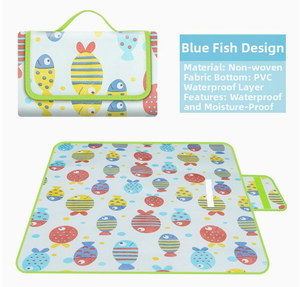 Custom Logo Extra Large Foldable Picnic <b>Blanket</b> Waterproof Outdoor <b>Camping</b> Beach Mat Hiking Wholesale - Product Image 2