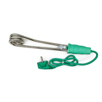 Chauffe-eau instantané à immersion 1200W/1500W - Portable, élément chauffant en acier inoxydable à triple bobine
