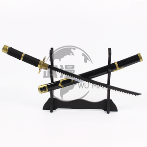 Jouets d'épée légère ninja cool japonais One Piece anime épées <span class=keywords><strong>katana</strong></span> en bois pour jeu de rôle cosplay - Product Image 6