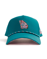 OEM personalizado 5 paneles de cuerda impermeable Snapback sombrero bordado poliéster Golf Gorras láser agujero Snapback gorra de rendimiento