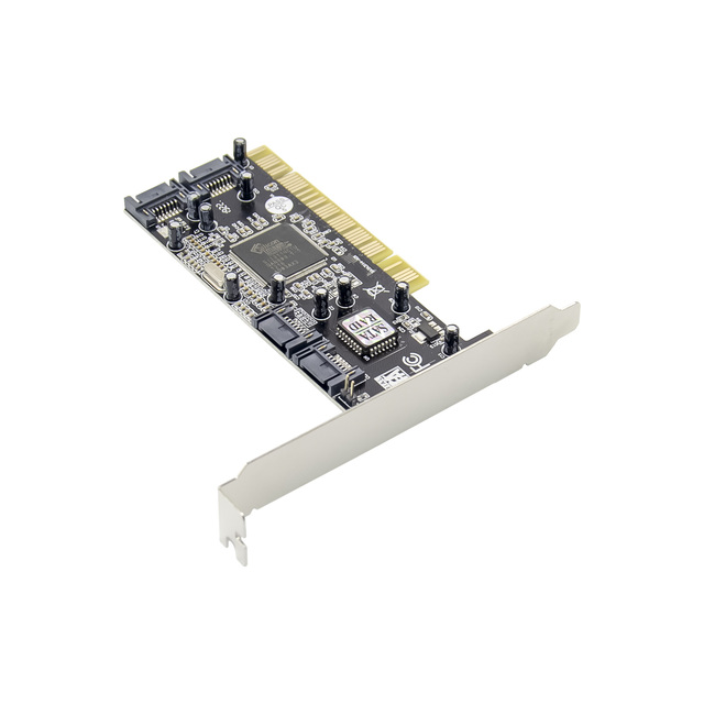 WINTEK Professional Manufacturer SIL3114 Chipset PCI Interface Controller Card with 4 for Ports in Stock