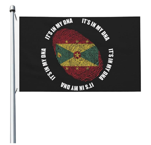 Bandera Dominicana Personalizada al por Mayor, Impresión a una Cara, Resistente a la Decoloración, con 2 Ojales en la Manga Izquierda - Product Image 5