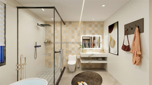 Juego de Muebles de Madera para Habitación Completa de Hotel Moderno de 3 Estrellas con Estructura de Cama de Madera Sólida, Cabecera, Mesitas de Noche, Mueble para TV y Armario - Product Image 5