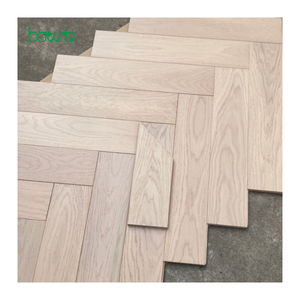 Suelo <span class=keywords><strong>de</strong></span> Madera <span class=keywords><strong>de</strong></span> Ingeniería Estilo Simple en Espiga, Roble Blanco Multicapa, Decoración <span class=keywords><strong>de</strong></span> Suelos, Parqué <span class=keywords><strong>de</strong></span> Madera <span class=keywords><strong>de</strong></span> Ingeniería en Espiga - Product Image 1