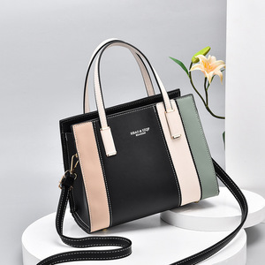 Women Fashion Bag Ladies Designer <b>Leather</b> Shoulder Bags High Quality PU Tote Bag <b>Purse</b> Bulk Wholesale Handbag - Product Image 6