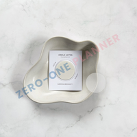 Ensemble de blocs-notes transparents réutilisables personnalisés en forme de cœur, carré ou rond, avec logo, spirale, notes adhésives