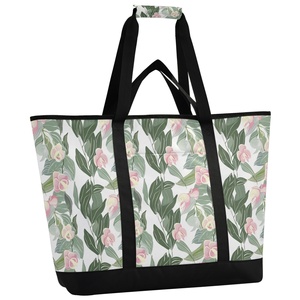 Fashion Hawaii Style Large Capacity Lunch Cooler Bags Portable Waterproof Insulated Thermal Picnic Bag - Product Image 2