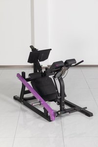 Macchina Commerciale Dual 45 per Estensione dell'Anca in Acciaio, Attrezzo da Palestra per Allenamento di Forza Gambe e Braccia con Funzione Petto e Schiena, a Carico Variabile - Product Image 4