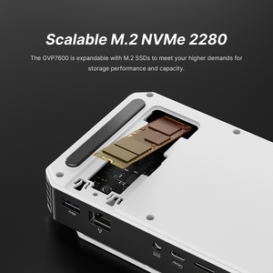 Bosgame gvp7600 egpu AMD Radeon RX 7600M lõi oculink usb4 Hub cổng hiển thị M.2 NVMe SSD Khe cắm mở rộng phụ kiện DDP cho chúng tôi - Product Image 6